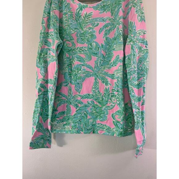 LILLY PULITZER Girl’s Pajama Top / Size: 14 - Picture 4 of 5